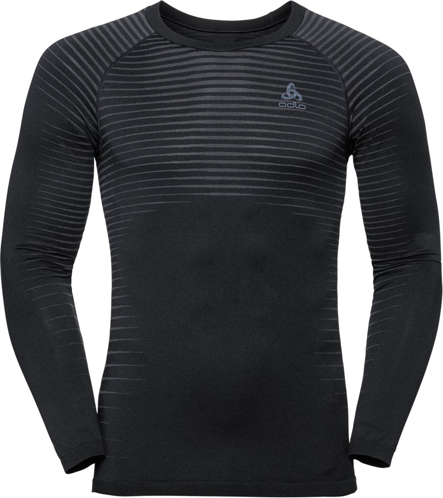 OdloSuwTopCrewNeckLong-SleevePerformanceLight188142Black-S