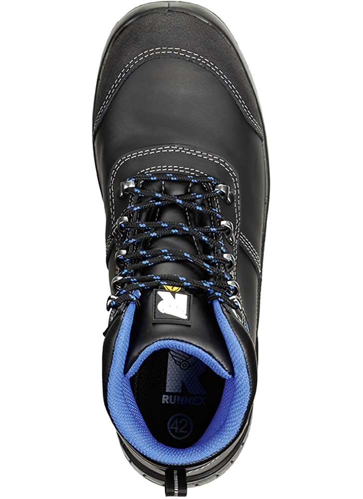 RUNNEXS2ESD-SicherheitsschnrstiefelTeamstar5208SchwarzBlau-40