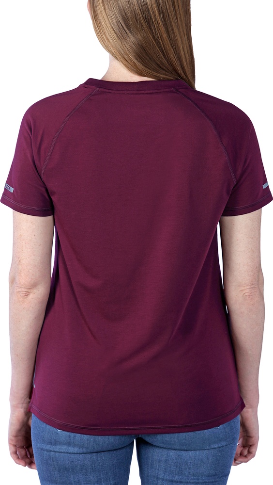 CarharttDamenLwdRelaxedSST-Shirt105849Bordeaux-XS
