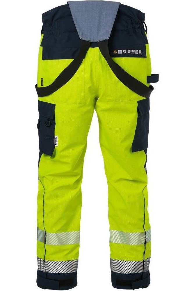 FristadsFlamestatHighVisGORE-TEXPYRADHoseKl22095GXEWarnschutz-GelbMarine