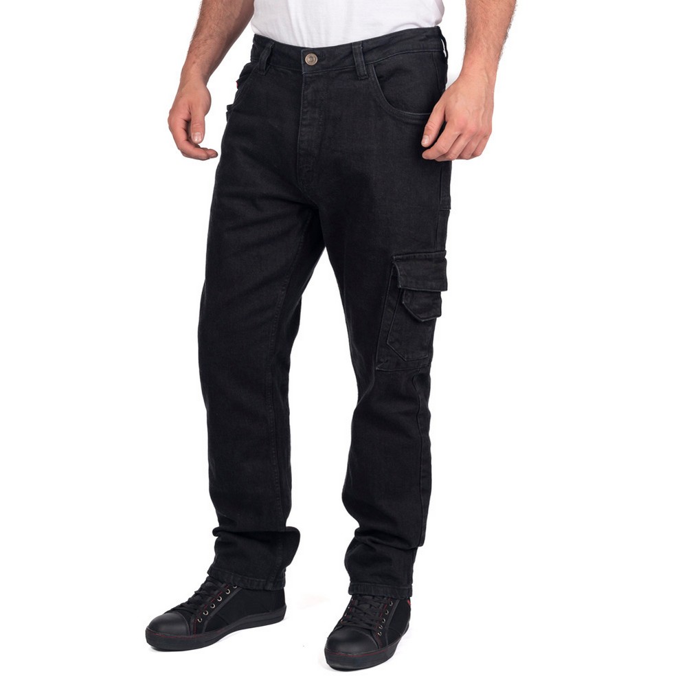 LeeCooperArbeitshoseTrousersLCPNT239StretchCarpenterJeansBlack