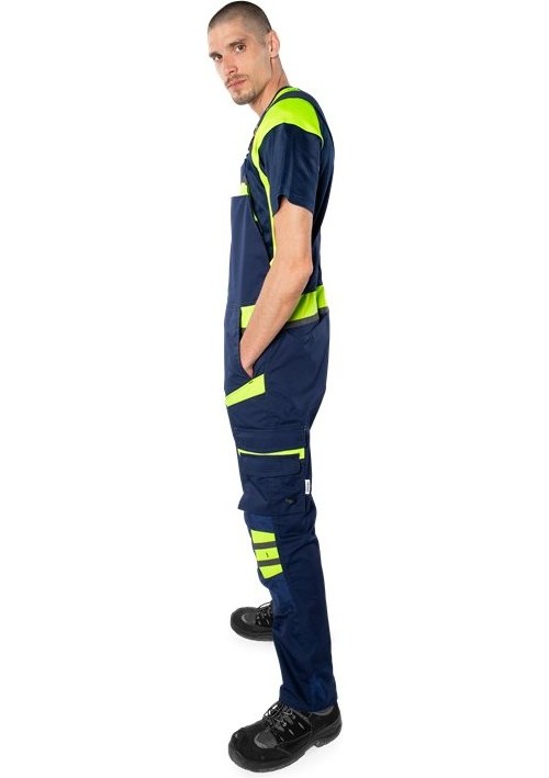 FristadsLatzhose1555STFPMarineWarnschutz-Gelb