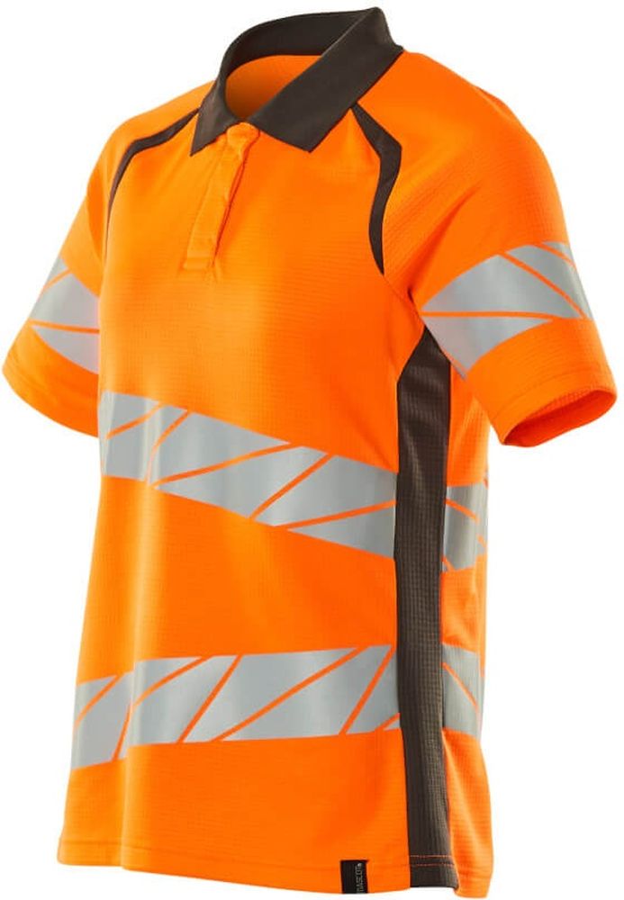 MascotDamenPolo-ShirtAccelerateSafe19093-771Hi-visOrangeDunkelanthrazit-XXL