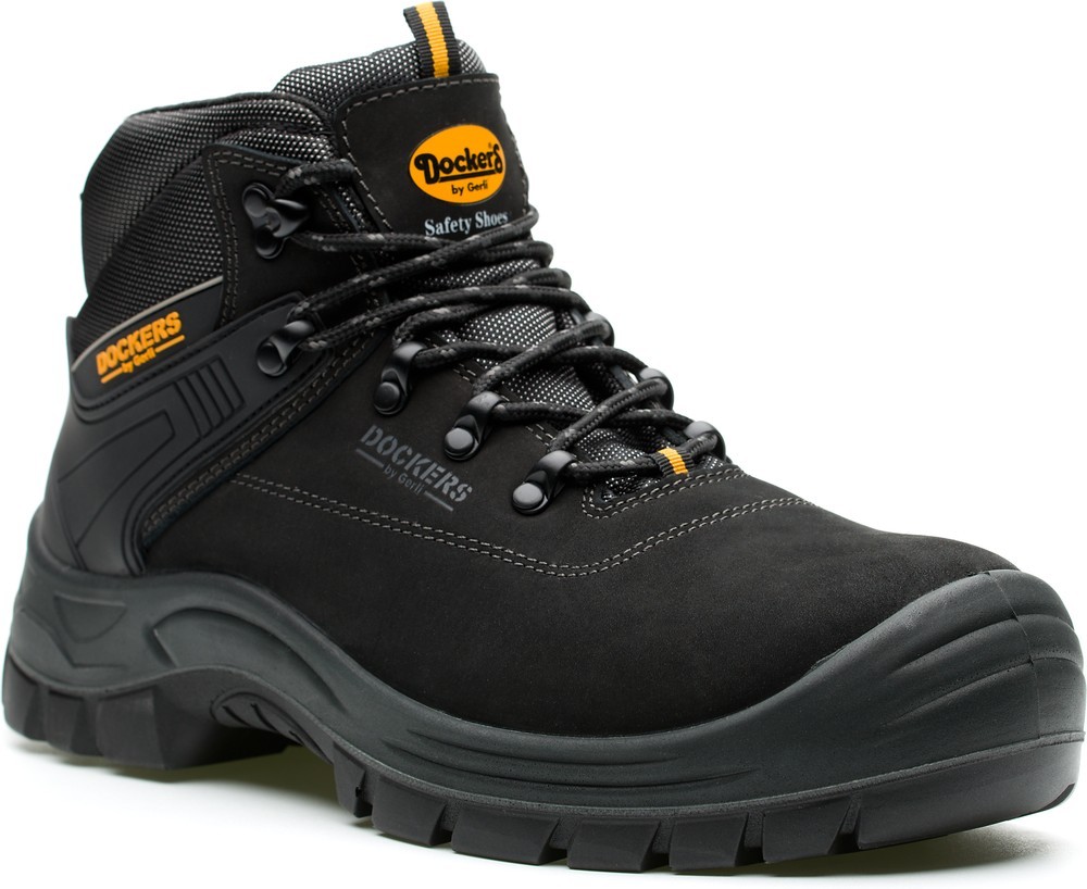 DockersbyGerliSicherheitsstiefelMagicHighS3Schwarz-36