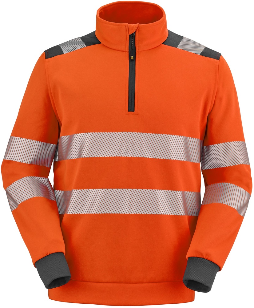 CepovettSweaterJackhammer9S10FluoOrangeCharcoalGrey-S