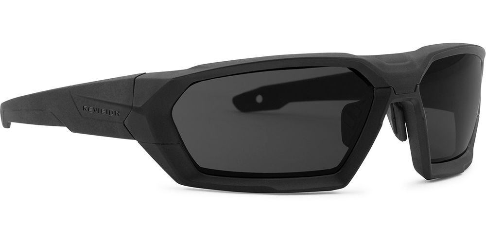 RevisionSchutzglasShadowstrikeBallisticSunglasses-SmokeClearLens4-0750-0101Black