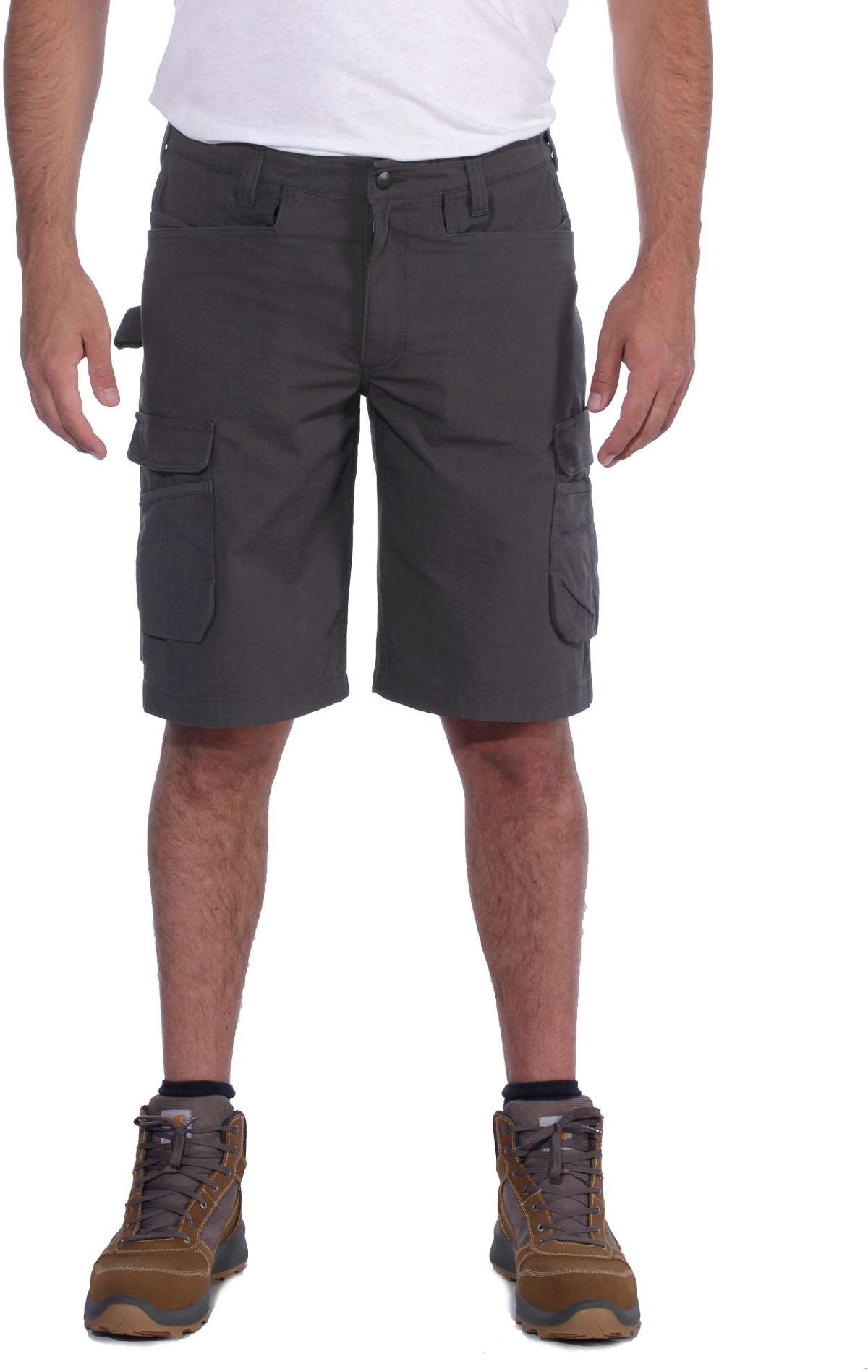CarharttHerrenShortsSteelMultipocketShortShadow