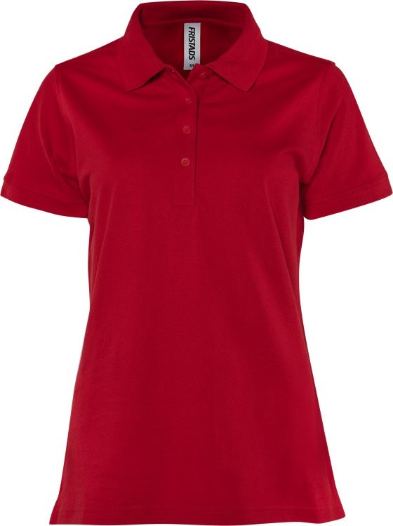 FristadsPoloshirtKurzarmAcodePoloshirtDamen1723PIQRot