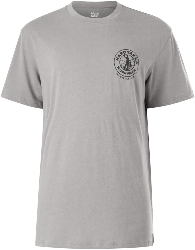 HardYakkaT-ShirtHeritageIconSSTeeG11486Grey-S