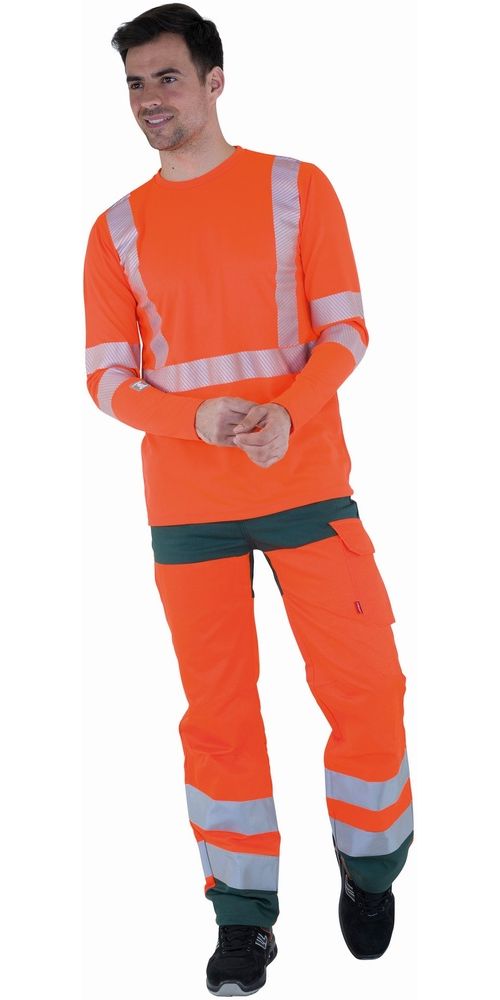 CepovettLangarm-ShirtFluoBase2T539FluoOrange-XXL