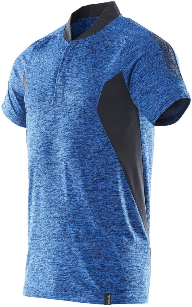 MascotPolo-ShirtAccelerate18083-801AzurblauSchwarzblau-XXL