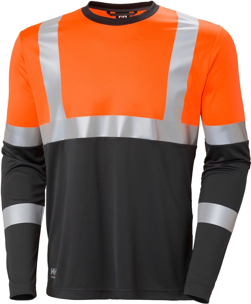 HellyHansenAddvisLongsleeveCl1OrangeEbony-XS