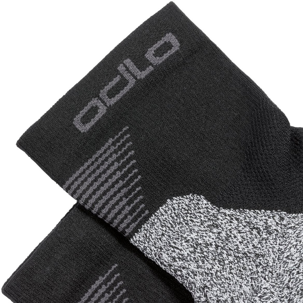 OdloSockenSocksQuarterCeramicoolQuarter763750Black-36-38