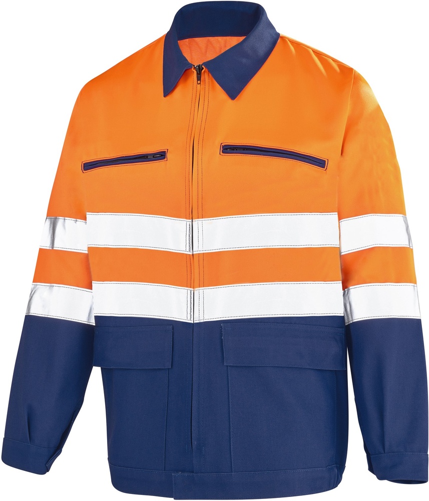 CepovettJackeFluoBase292248794FluoOrangeNavy-XS