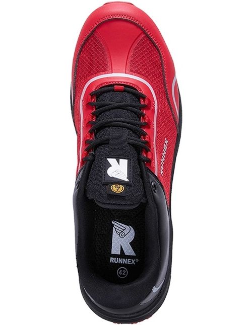 RUNNEXS1Ps-ESD-SicherheitshalbschuheSportstar5114SchwarzRot-36