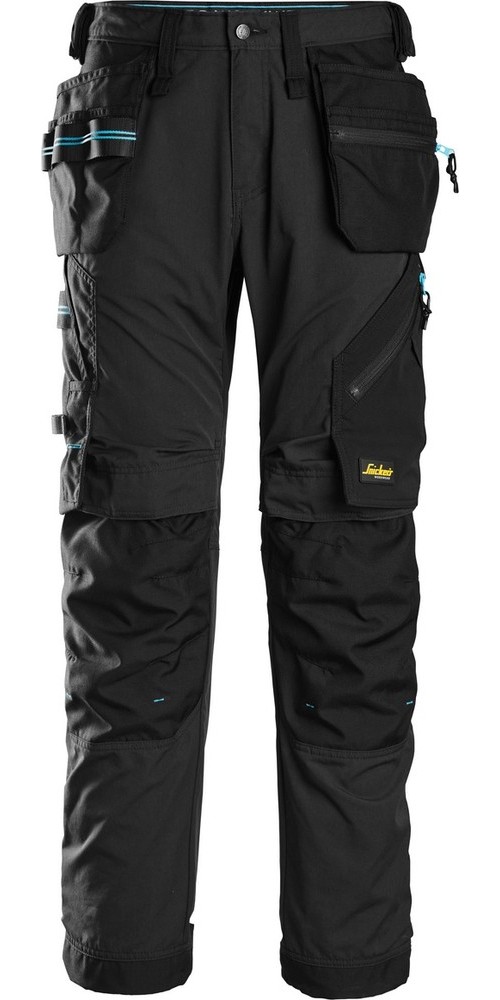 SnickersWorkwearLiteWork375ArbeitshosemitHolstertaschenSchwarz