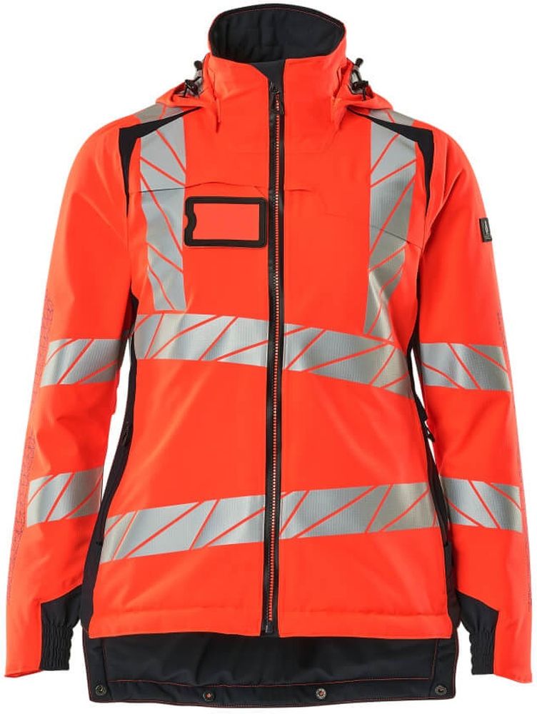 MascotDamenWinterjackeAccelerateSafe19045-449Hi-visRotSchwarzblau-XXL