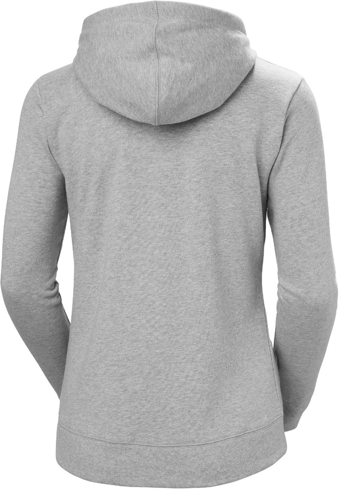 HellyHansenDamenClassicZipHoodieMidGrey-XS