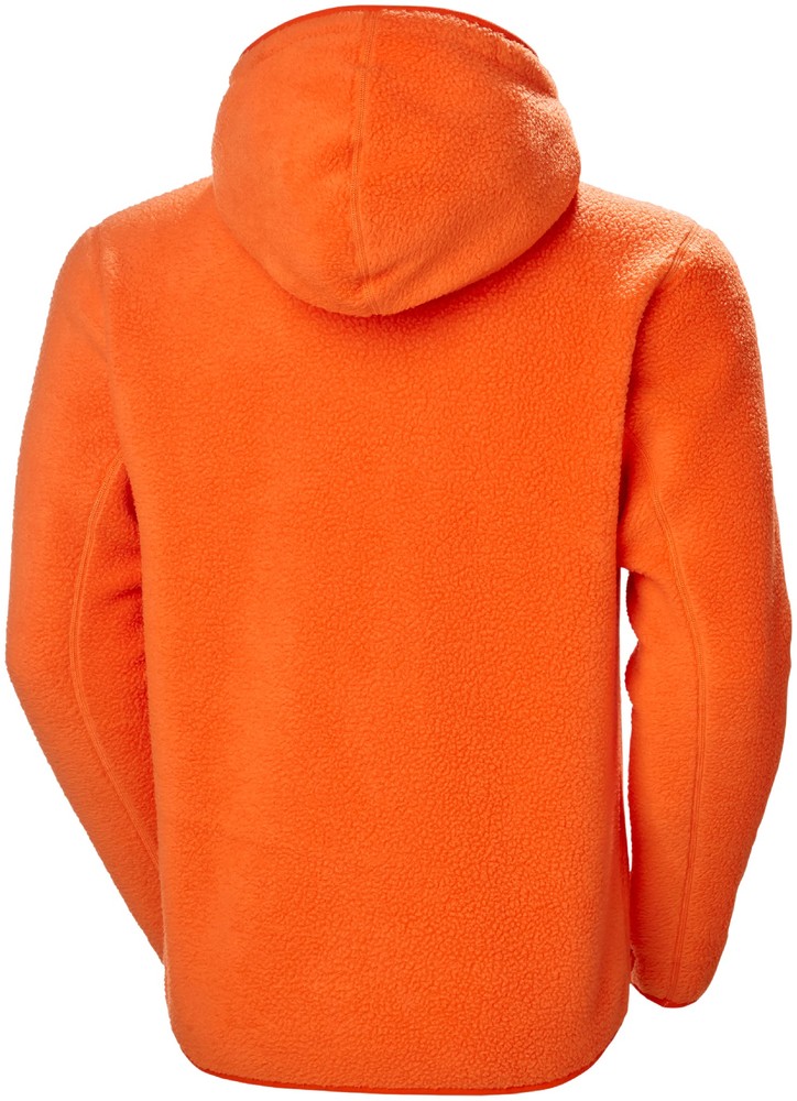 HellyHansenHoodieHeritagePileHoodieOrange-XS