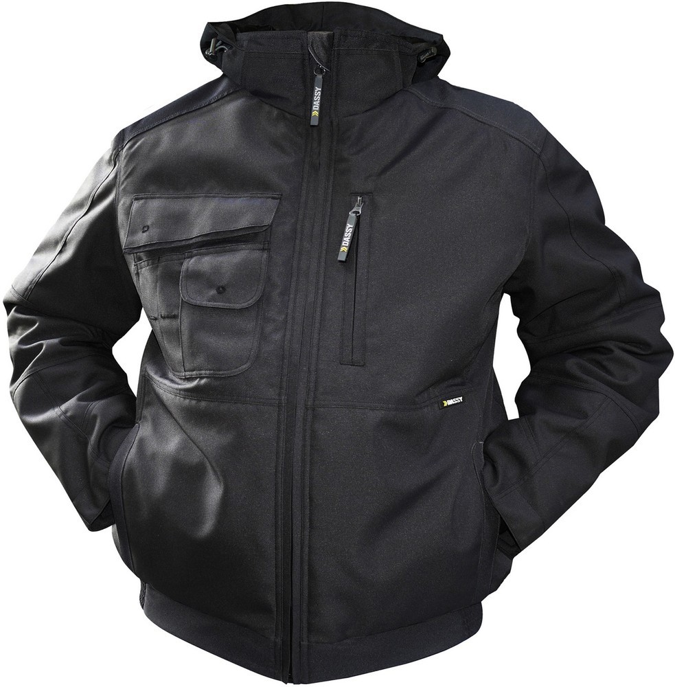 DassyCanvasWinterjackeAustinPES90Schwarz-4XL