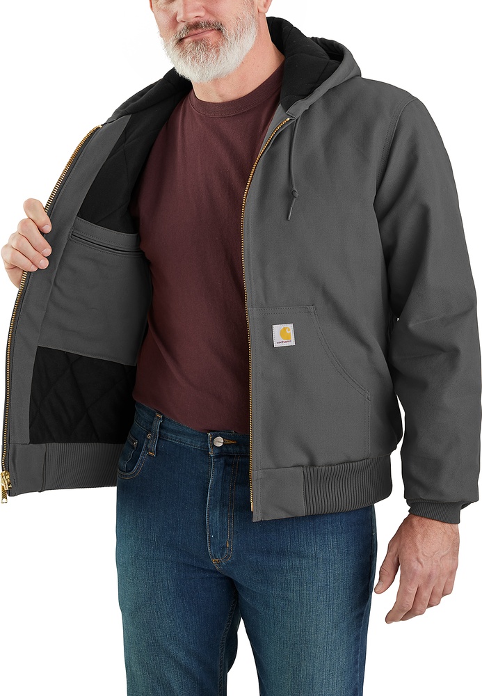 CarharttJackeInsulatedFlannelActiveJac106673Gravel-XXL