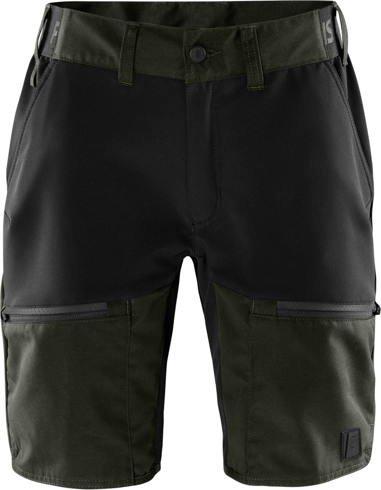 FristadsCarbonSemistretchOutdoorShorts131298GreenBlackO03-XXL