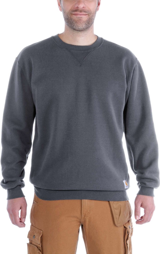 CarharttHerrenSweatshirtMidweightCrewneckSweatshirtCrh-CarbonHeather