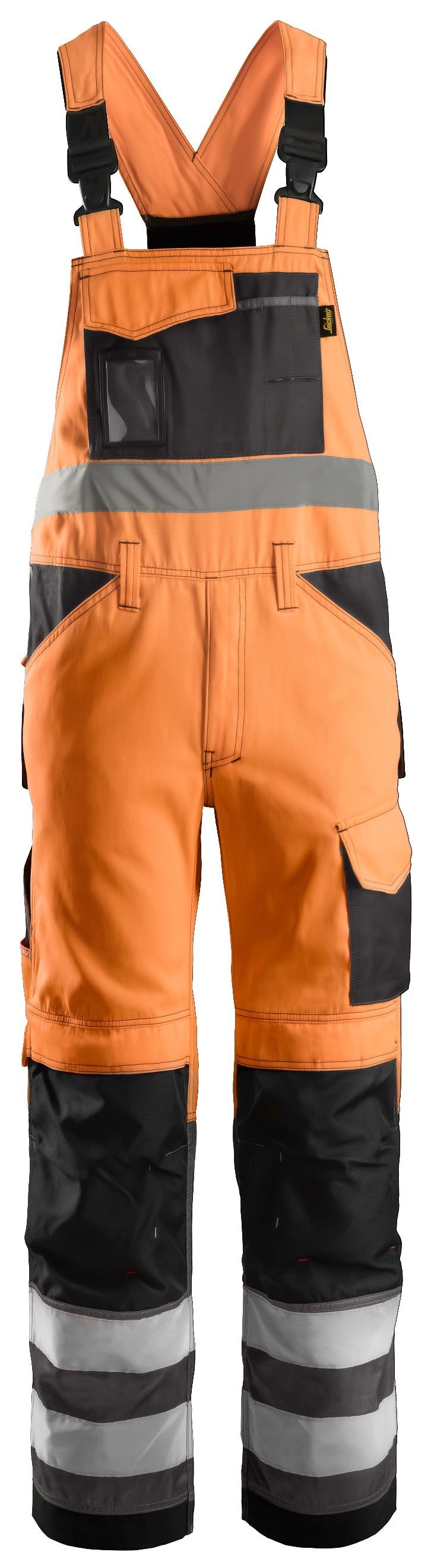 SnickersHi-VisArbeitslatzhoseKl2EN1440420471HV-Orange-Anthrazit
