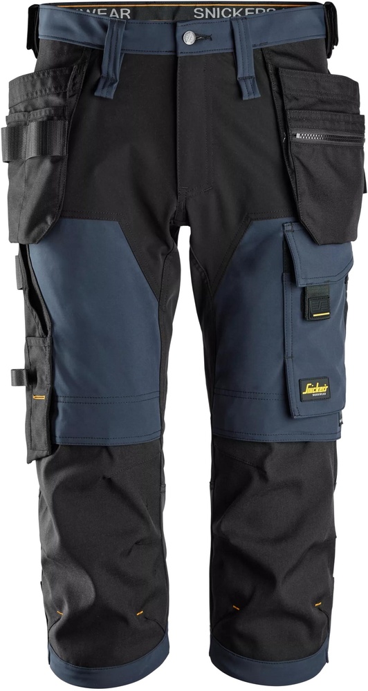SnickersWorkwear61784-WegeStretchPiratenhosemitHolstert6178Navy-Schw-44
