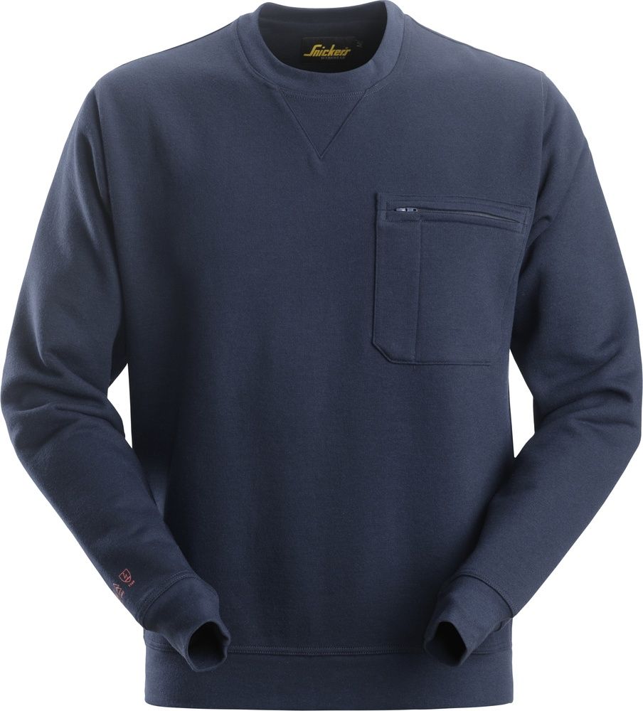 SnickersWorkwearProtecWorkSweatshirt2861Navy-XS