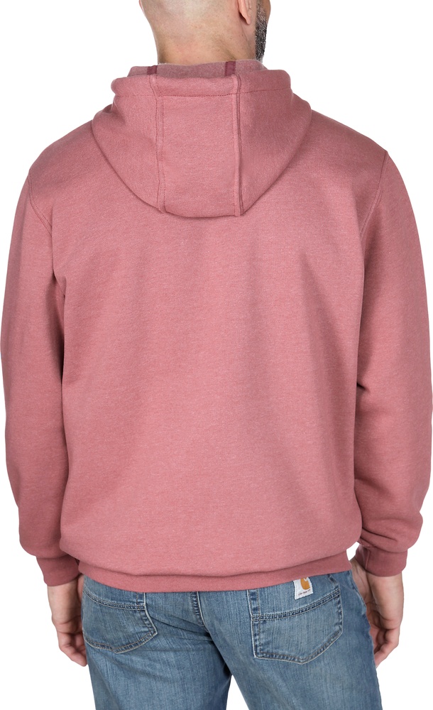 CarharttSleeveLogoHoodedSweatshirtK288AppleButterHeather-XS
