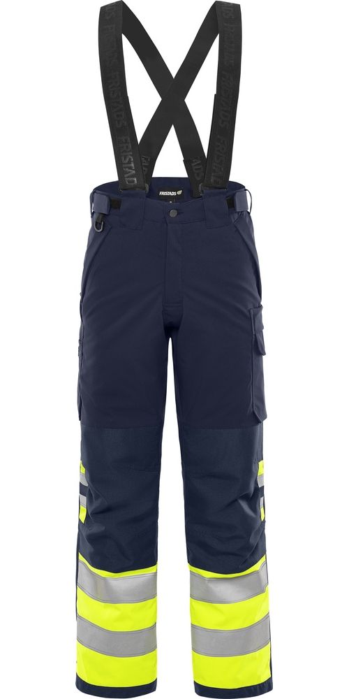 FristadsWarnschutz-WinterhoseKl12681GLPS301262Hi-VisYellowNavy-4XL