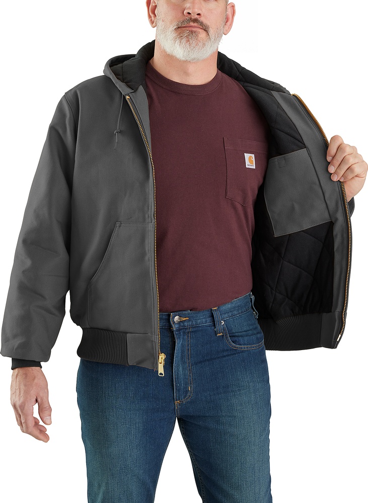 CarharttJackeInsulatedFlannelActiveJac106673Gravel-XXL