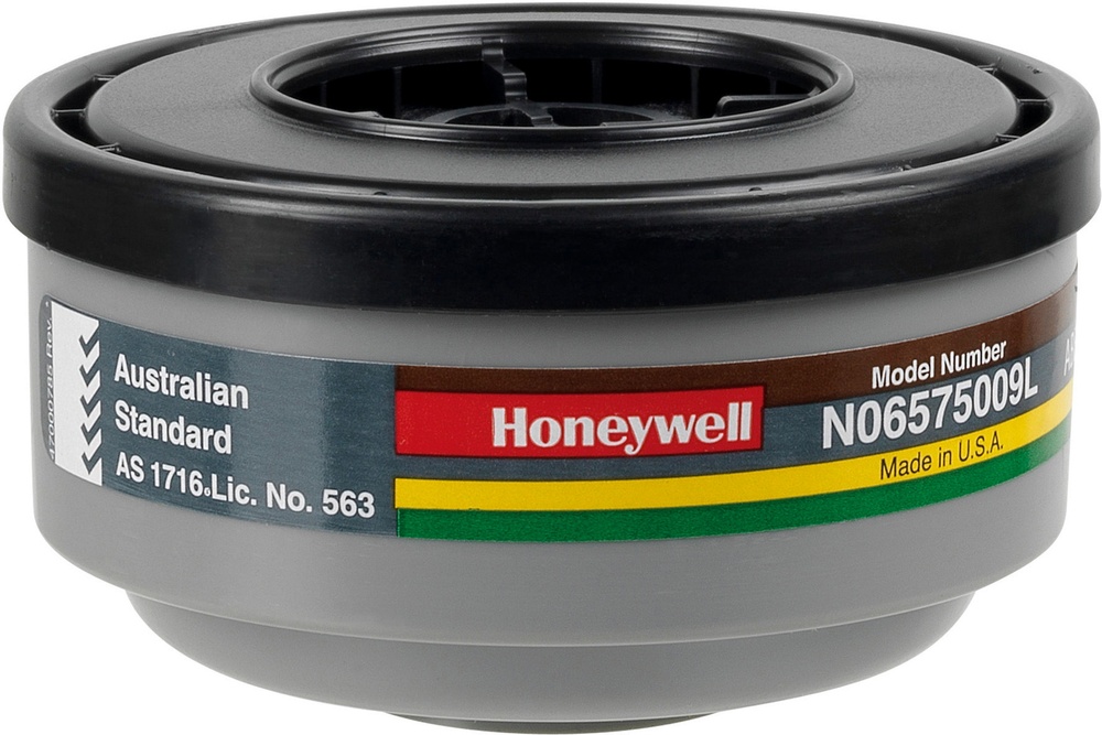 HoneywellAtemschutzKunststoff-GasfilterfrKlasse1MaskeN06575009LSerieNGasfilterABEK1