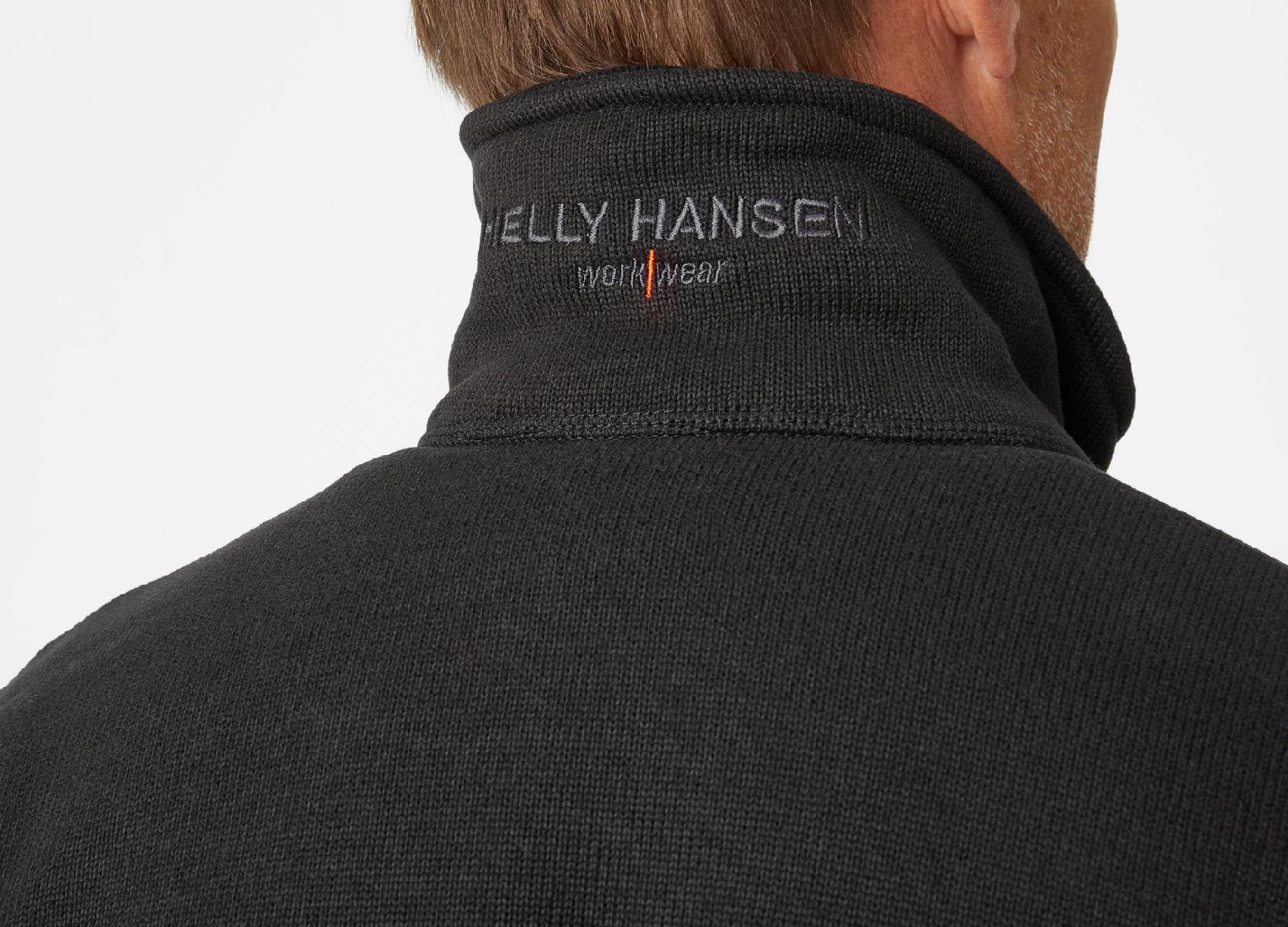 HellyHansenJackeKensington12ZipKnittedBlack