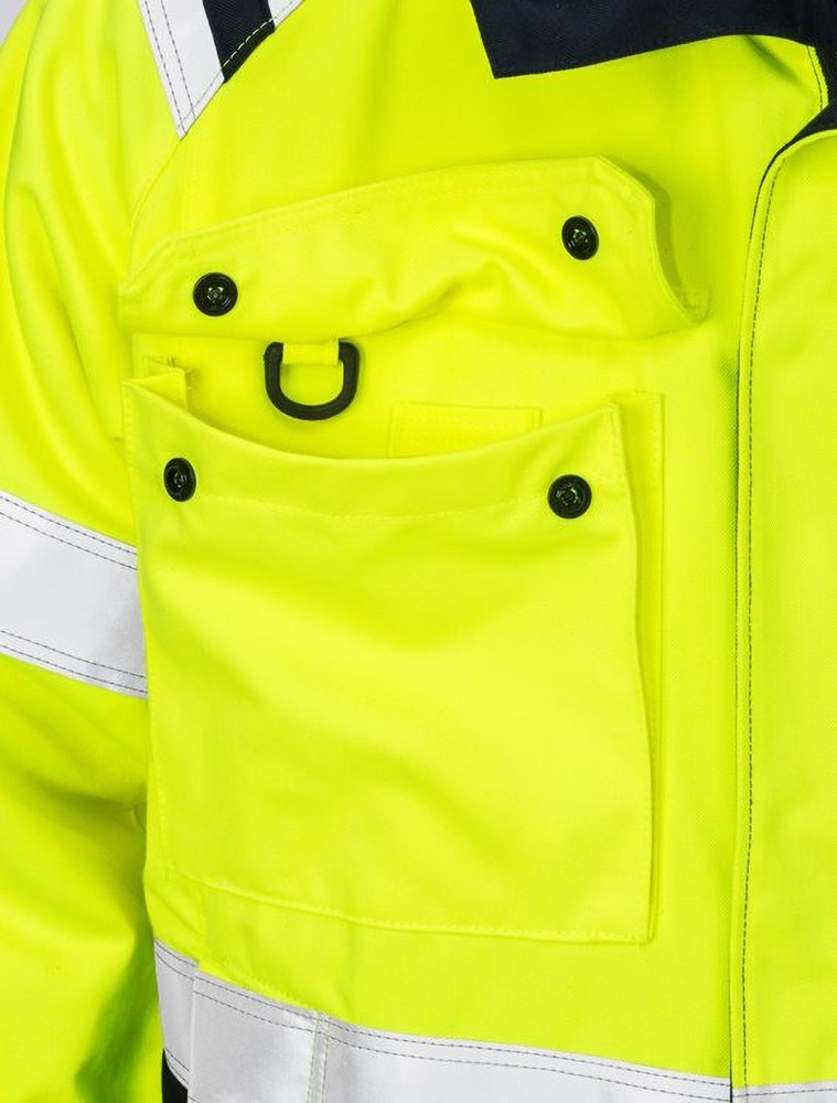 FristadsFlamestatHighVisWinterjackeKl34185ATHSWarnschutz-GelbMarine