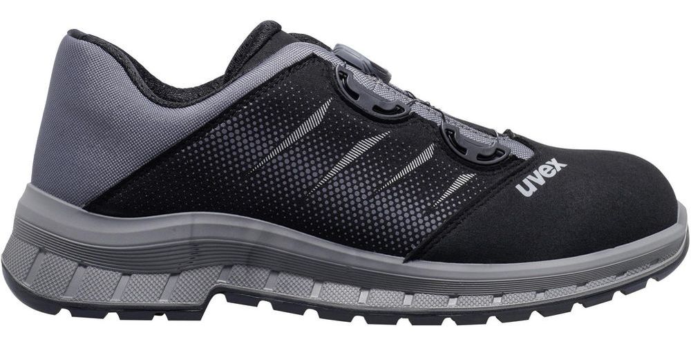UvexSicherheits-Halbschuhe2TrendS3SRS3BOAFitSystem69481SchwarzGrau-35Weite10