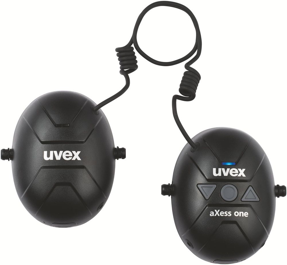 UvexKapselgehrschutzAxessOneHelmkapselBasiseinheit01Snr25Db26402Schwarz