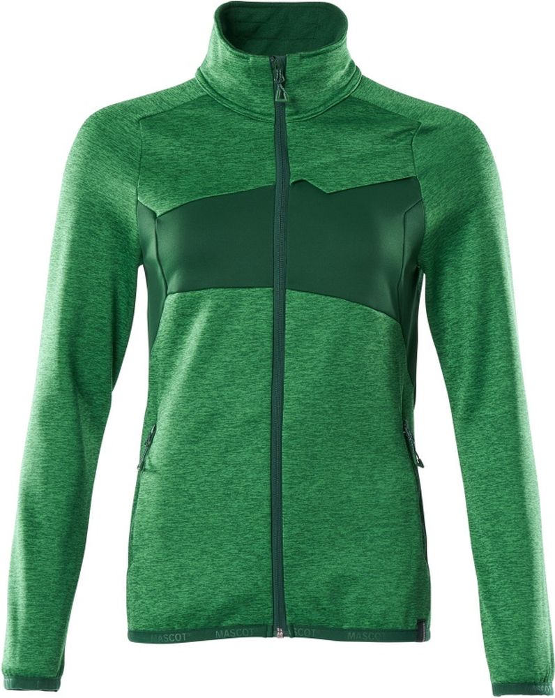 MascotDamenFleecepullovermitReiverschlussAccelerate18153-316GrasgrnGrn-XXL