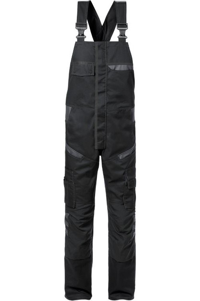 FristadsLatzhose1555STFPSchwarzGrau-C44