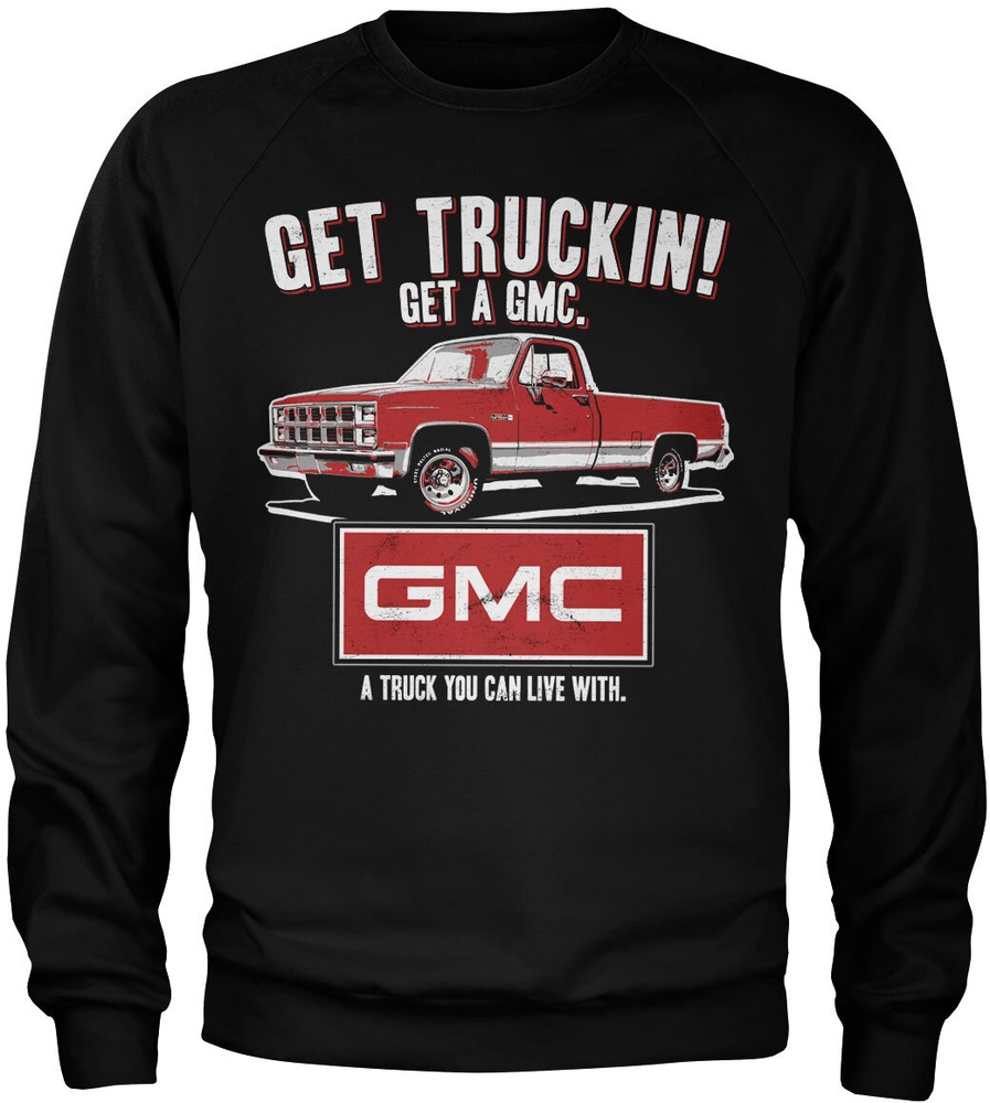 GMCSweatshirtGetTruckinSweatshirtGM-3-GMC004-H57-1Black-S