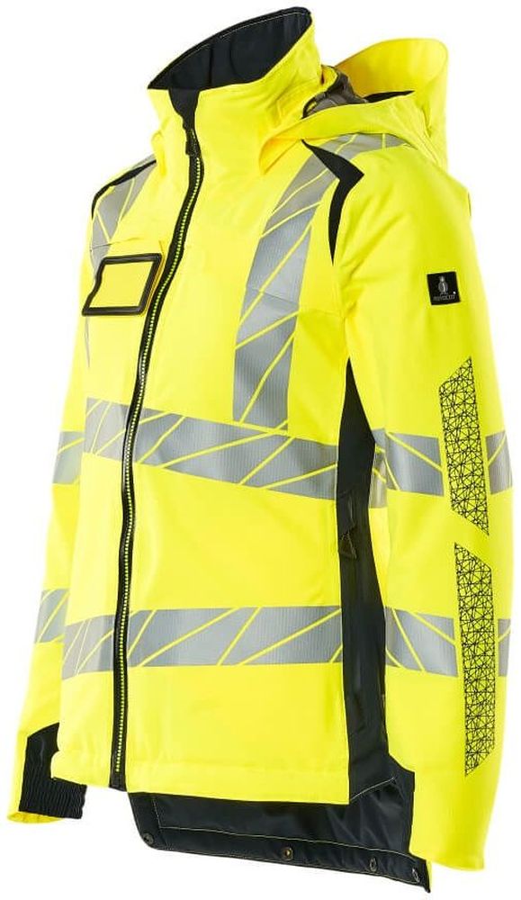 MascotDamenWinterjackeAccelerateSafe19045-449Hi-visGelbSchwarzblau-XXL