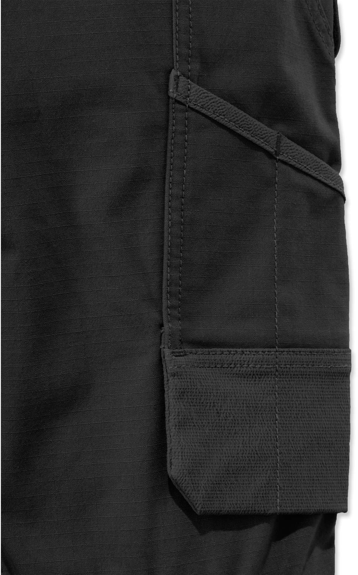 CarharttHerrenHoseSteelMultipocketPantBlack