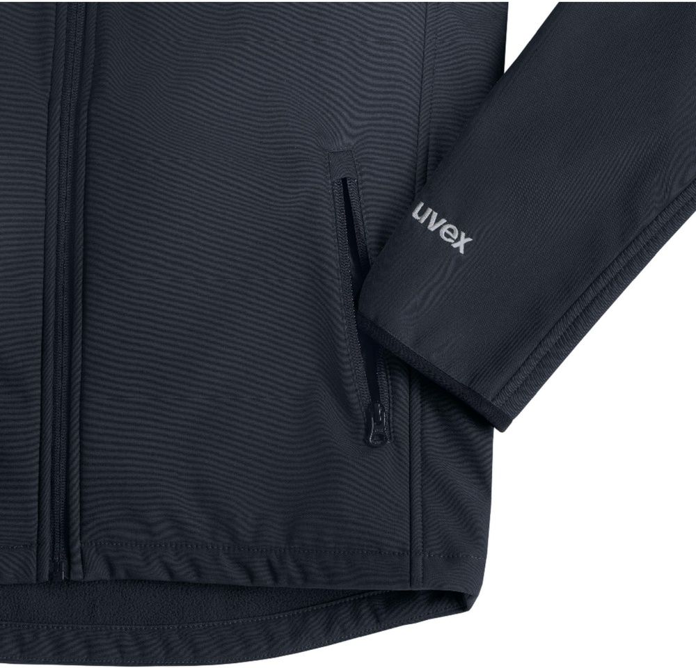 UvexDamenSoftshelljackeSuxxeedCraft70367SchwarzGraphit-XS