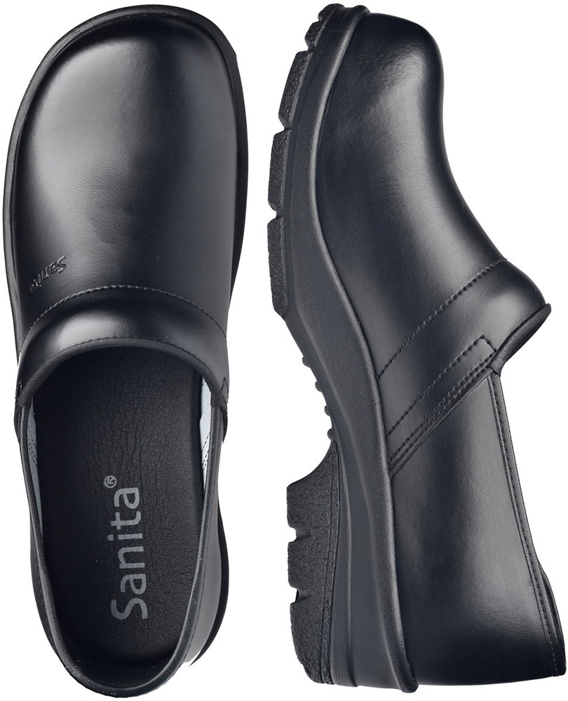 SanitaHerrenArbeitCloggeschlossenSan-Wood-O2ClosedBlack