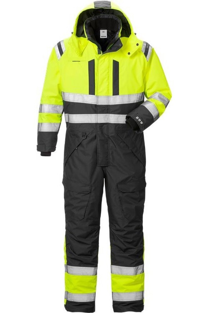 FristadsWarnschutz-OverallHighVisAirtechWinteroverallKl38015GTTWarnschutz-GelbSchwarz-S