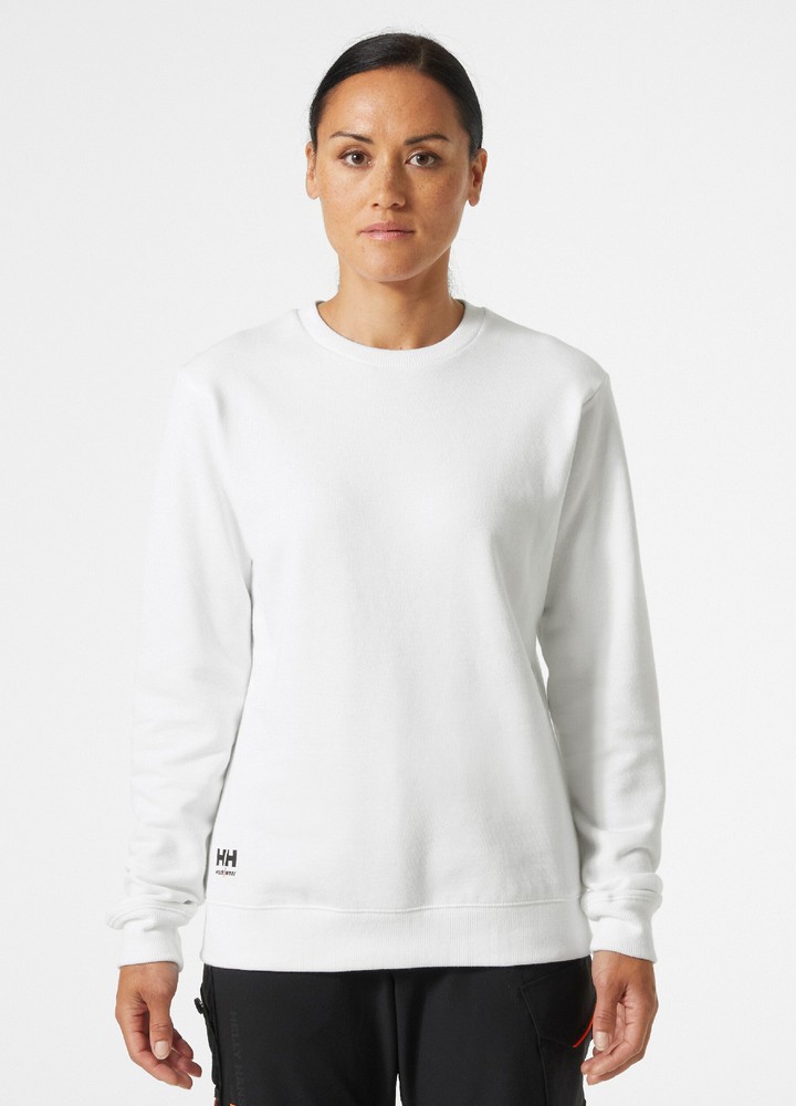 HellyHansenDamenClassicSweatshirtWhite-XS