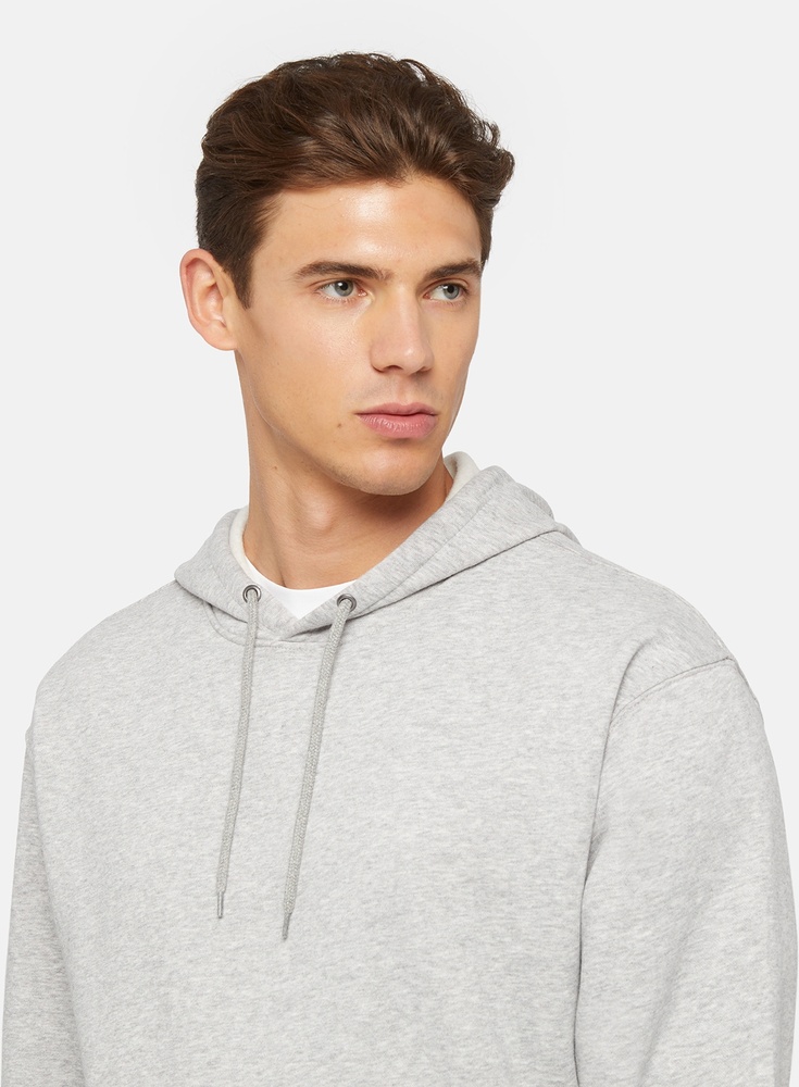 DickiesMidweightPulloverFleeceHoodieRegularDK0A4YT6HeatherGrey-S