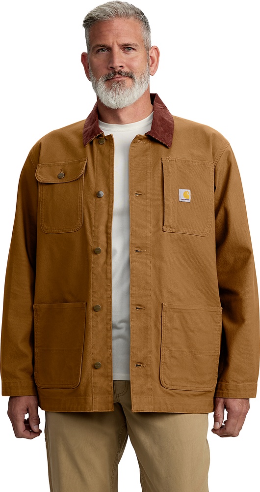 CarharttJackeDuckLooseFitChoreCoatt106675CarharttBrown-M