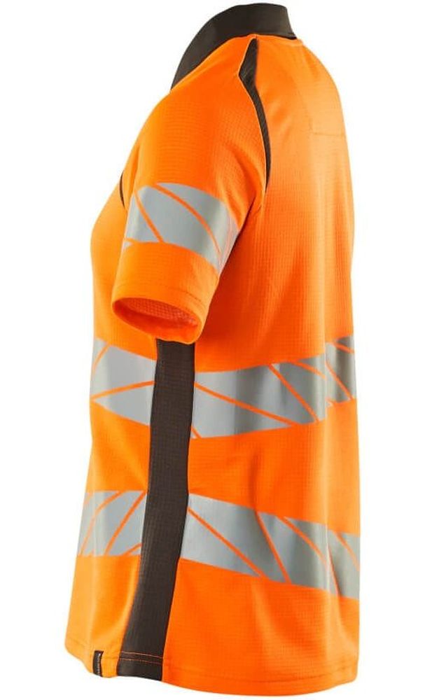 MascotDamenPolo-ShirtAccelerateSafe19093-771Hi-visOrangeDunkelanthrazit-XXL
